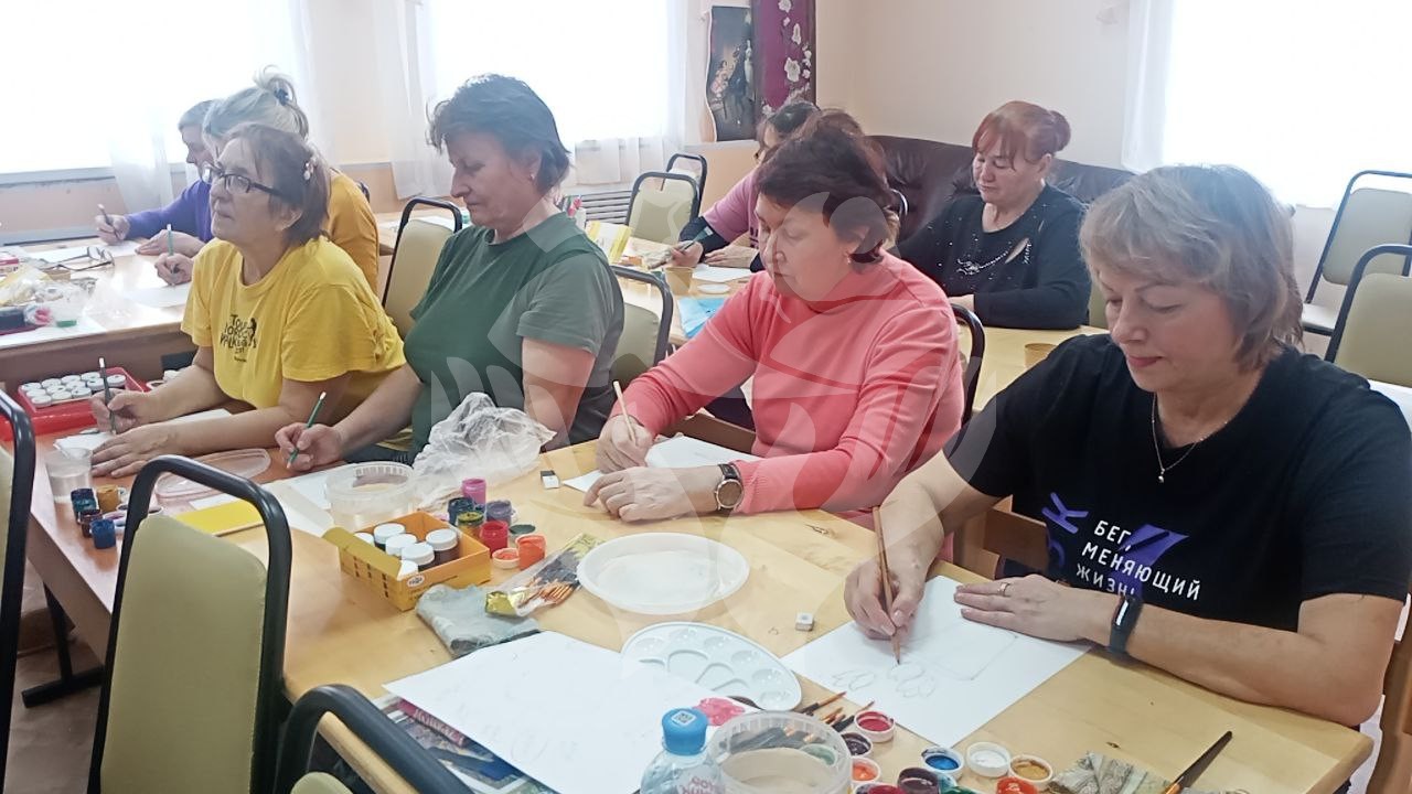 Занятия в студии рисования