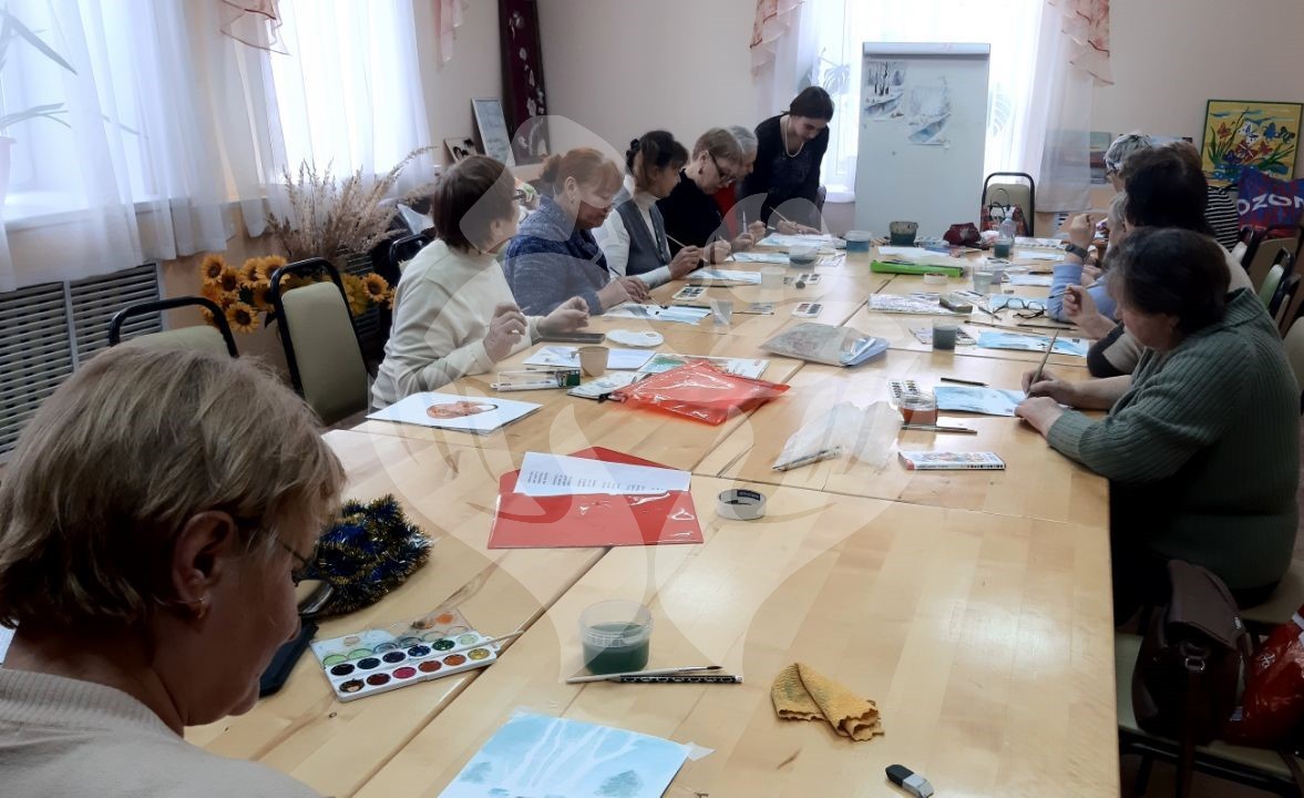 Занятия в студии рисования