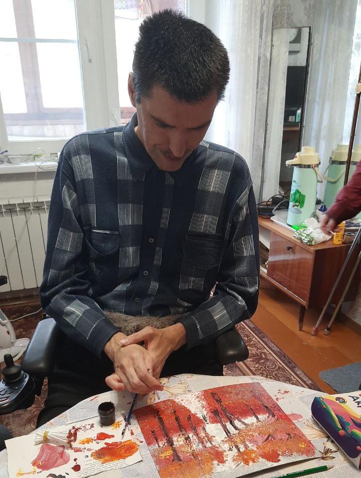 Досуг наших получателей социальных услуг на дому