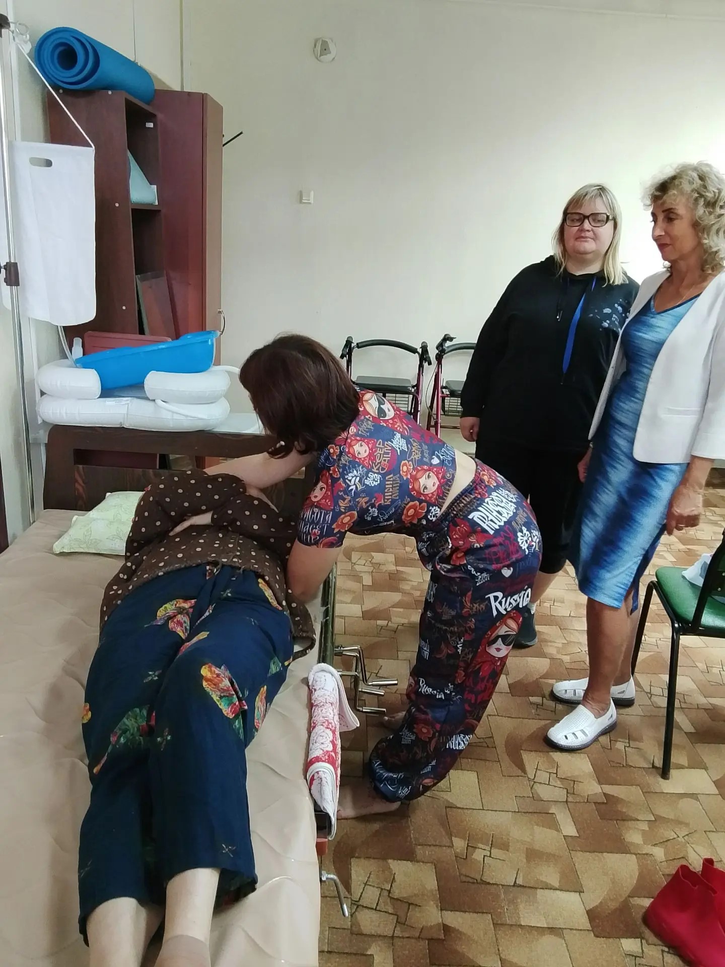 Социальные работники в Школе ухода