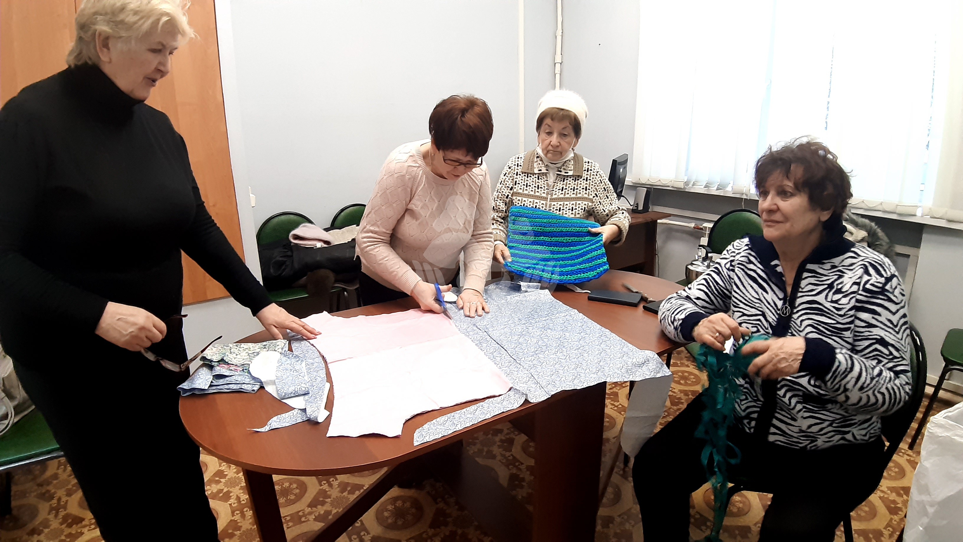 Занятие в клубе «Наши руки не для скуки»