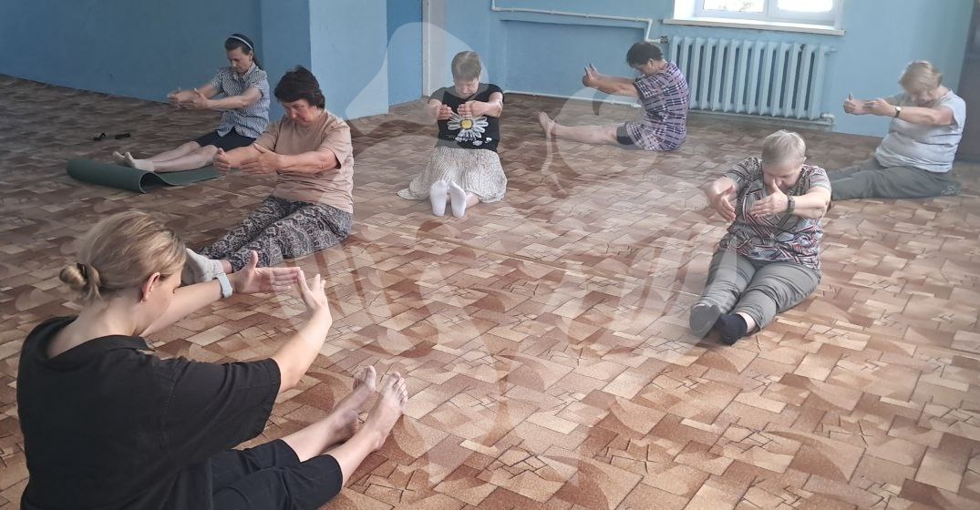Школа здоровья. Встречи с волонтерами-медиками. Занятие «Здоровая спина»
