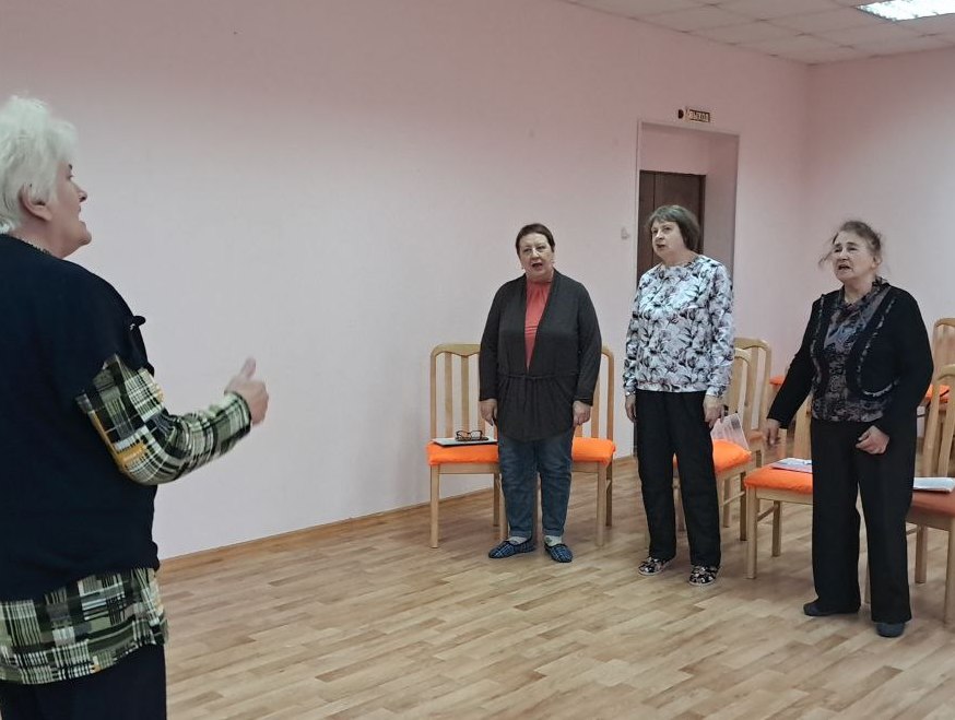 Лаборатория творчества. Влияние пения на состояние пожилых людей