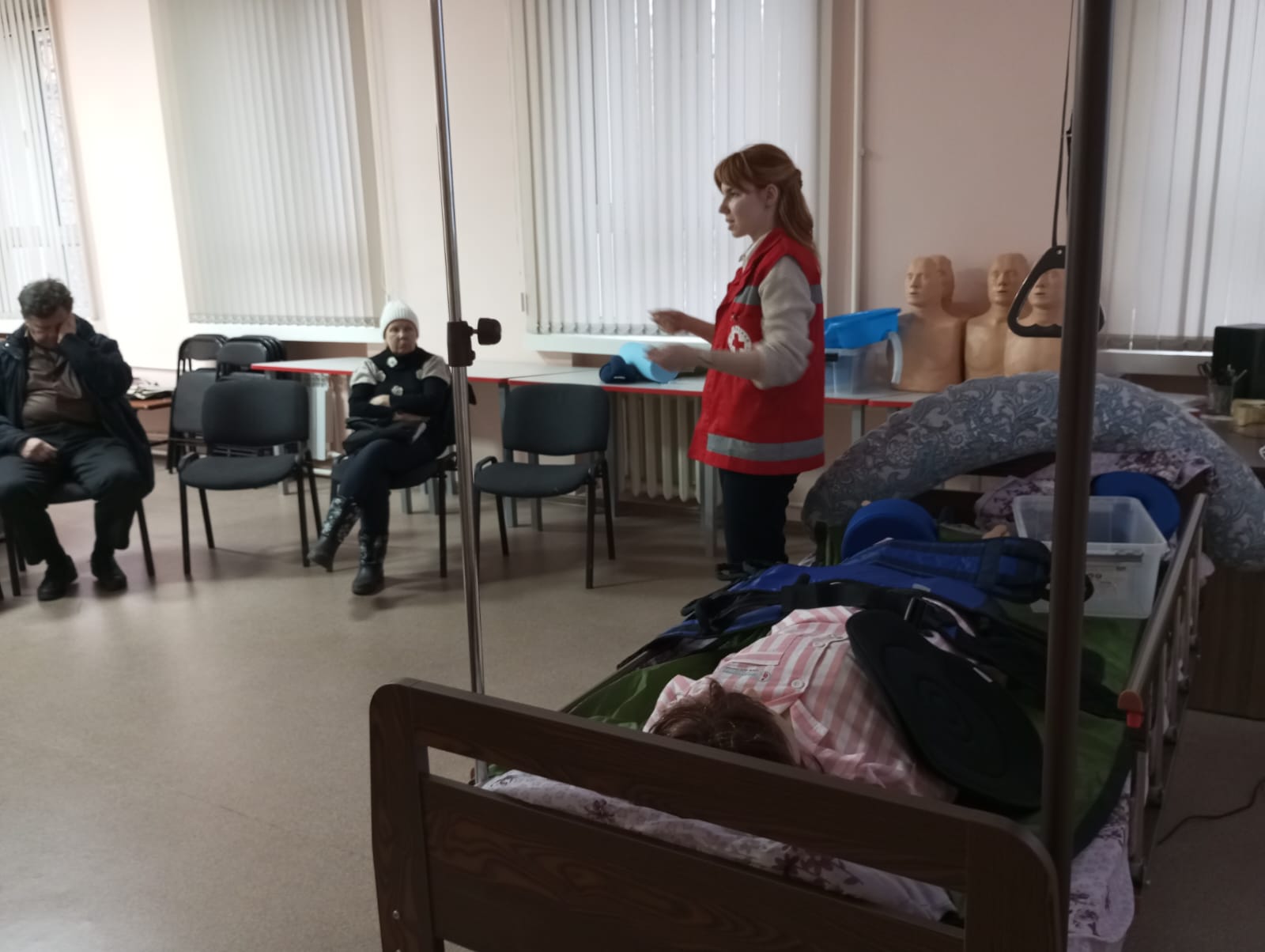 Занятие для помощников по уходу 