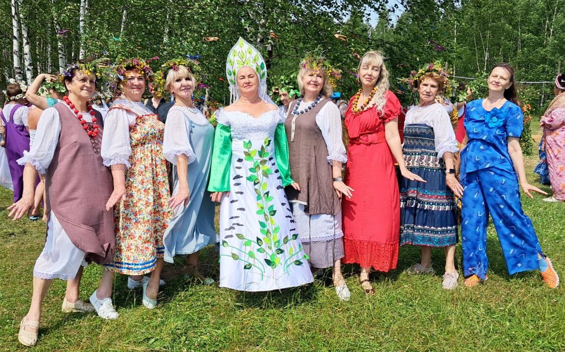 Областной фольклорный праздник для граждан пожилого возраста «Встречаем Троицу или праздник русской берёзки»