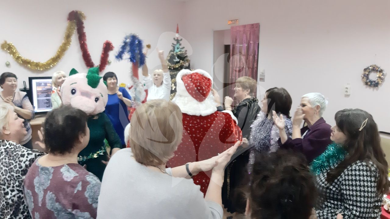 Новогодний капустник в досуговом объединении