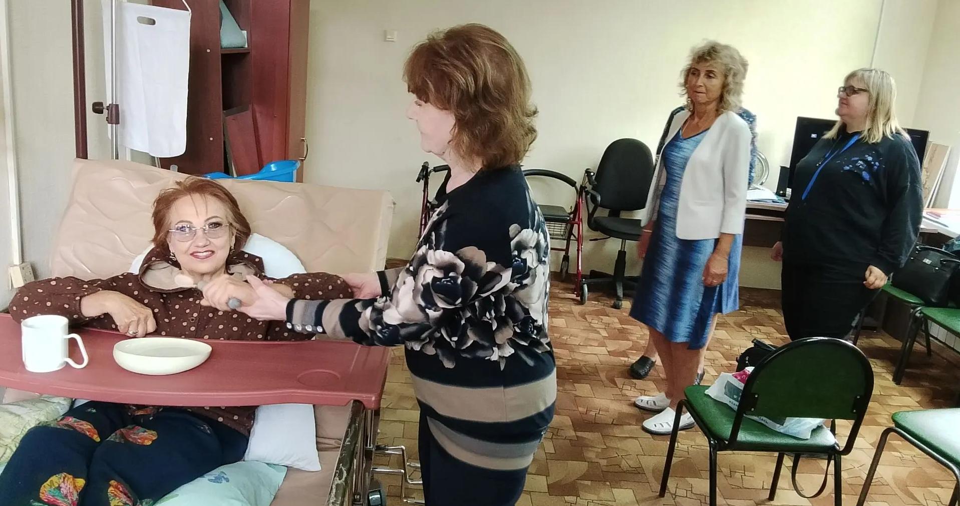 Социальные работники в Школе ухода